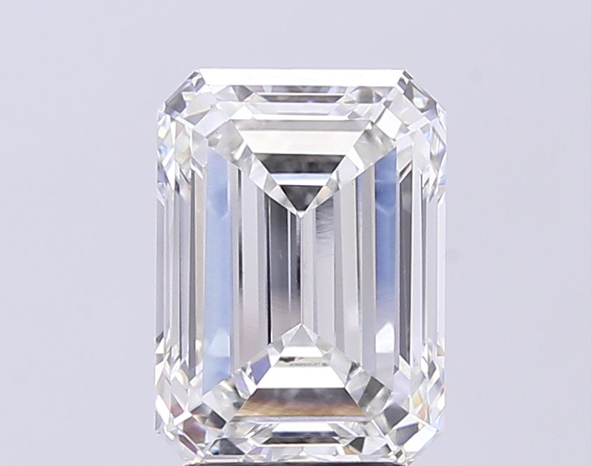 3.96 ct. emerald Lab Grown Diamond front image
