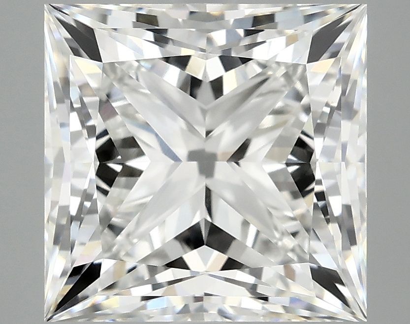 4.93 ct. princess Lab Grown Diamond front image