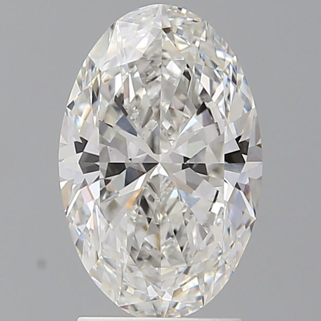 2.50 ct. oval Lab Grown Diamond front image