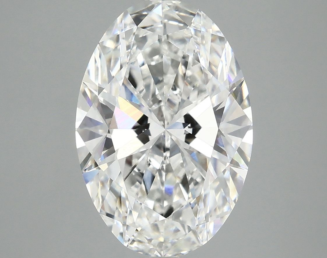 4.08 ct. oval Lab Grown Diamond front image