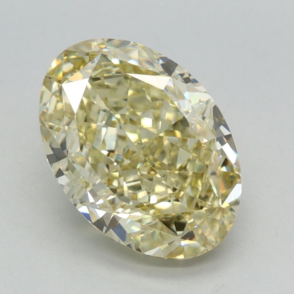 2.66 ct. oval Lab Grown Diamond front image