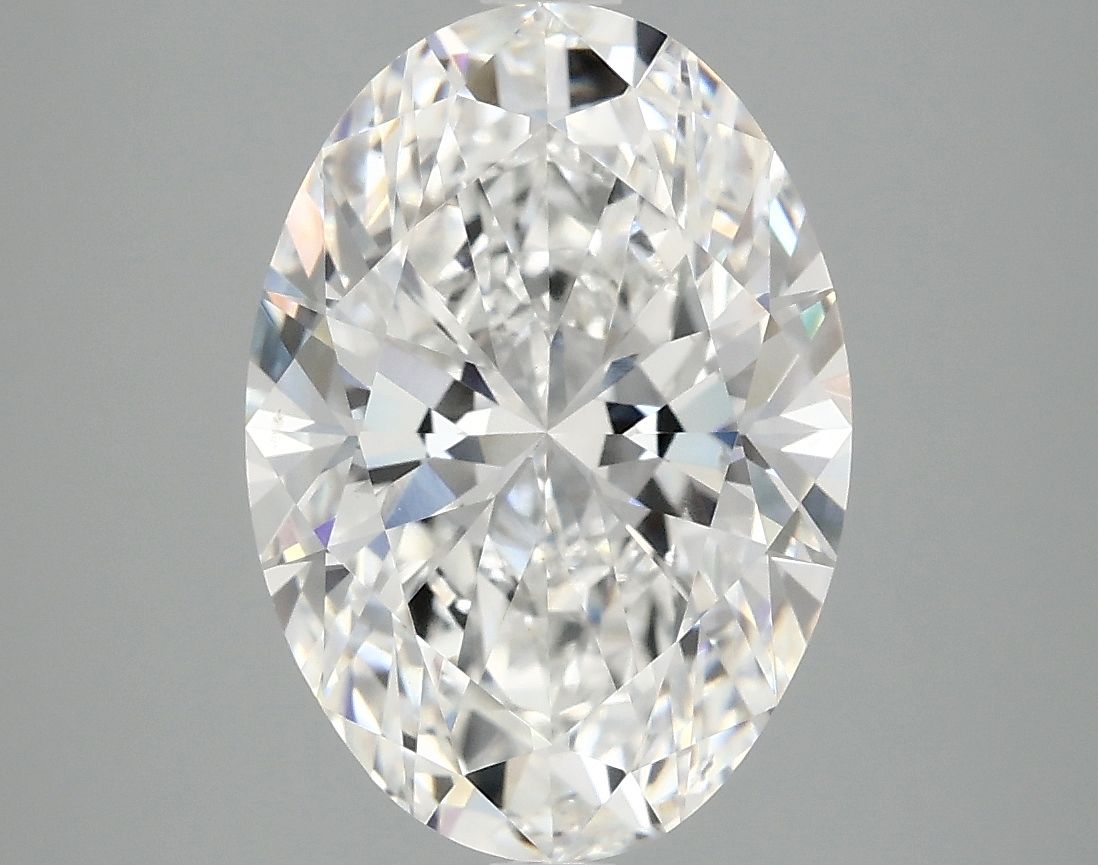 4.10 ct. oval Lab Grown Diamond front image