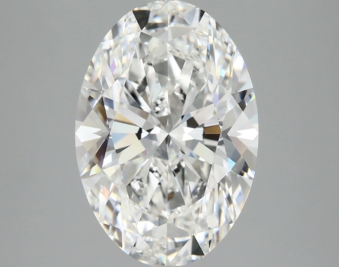 3.91 ct. oval Lab Grown Diamond front image