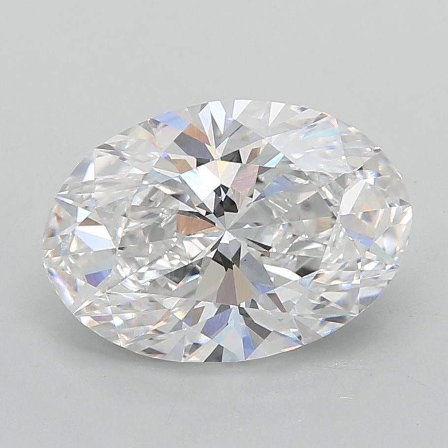 3.01 ct. oval Lab Grown Diamond front image