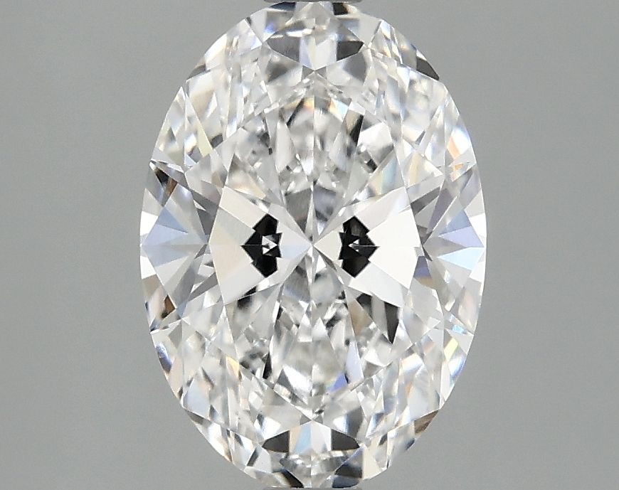 2.10 ct. oval Lab Grown Diamond front image