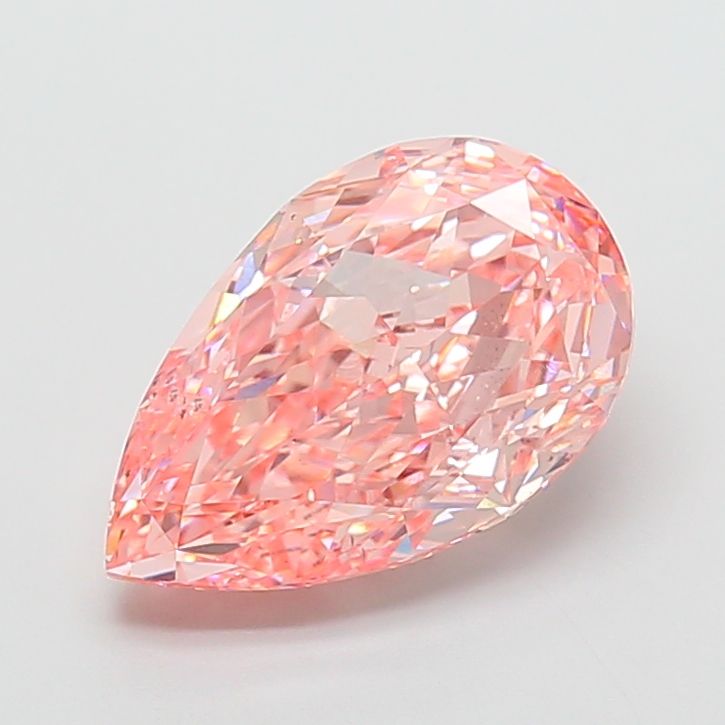 7.36 ct. pear Lab Grown Diamond front image