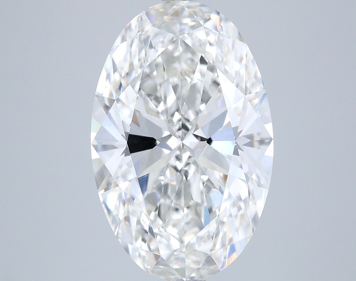 5.09 ct. oval Lab Grown Diamond front image