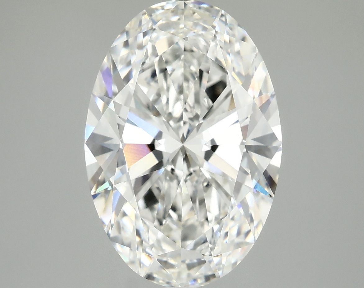 3.88 ct. oval Lab Grown Diamond front image