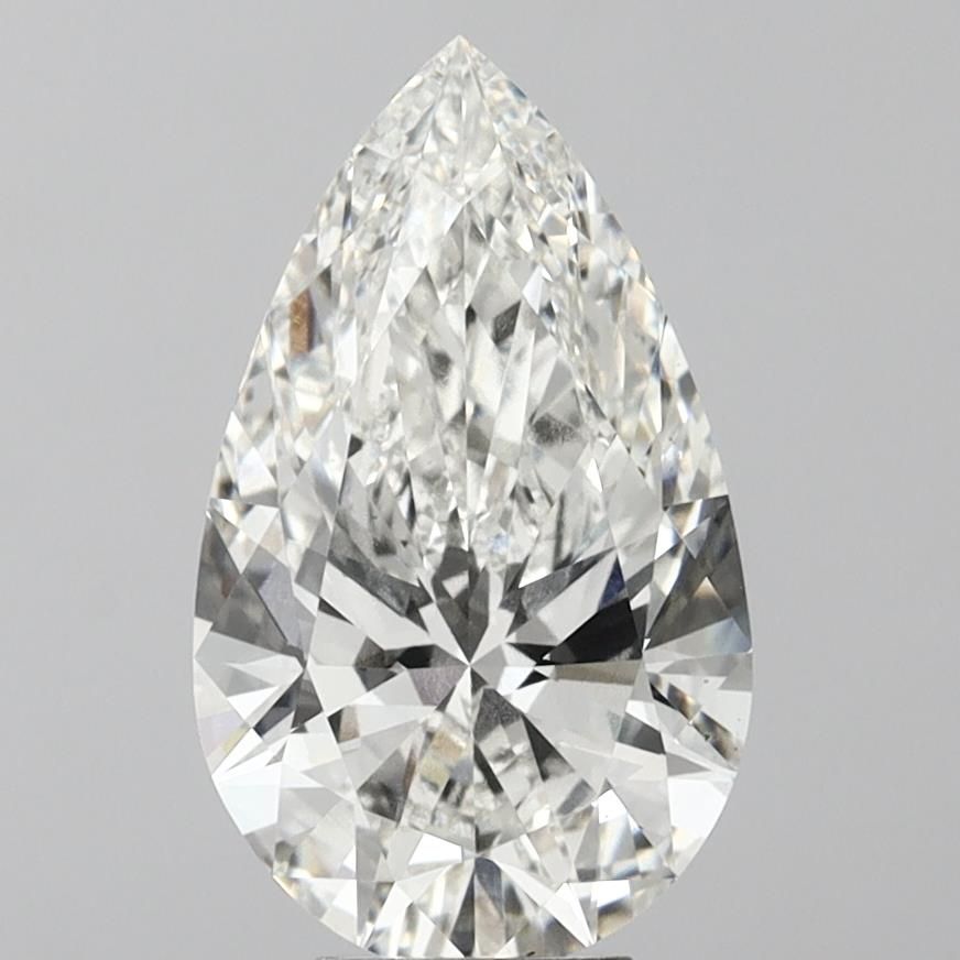 6.54 ct. pear Lab Grown Diamond front image