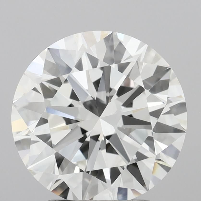 2.54 ct. round Lab Grown Diamond front image