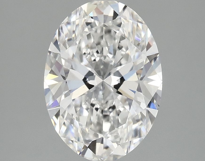 2.10 ct. oval Lab Grown Diamond front image