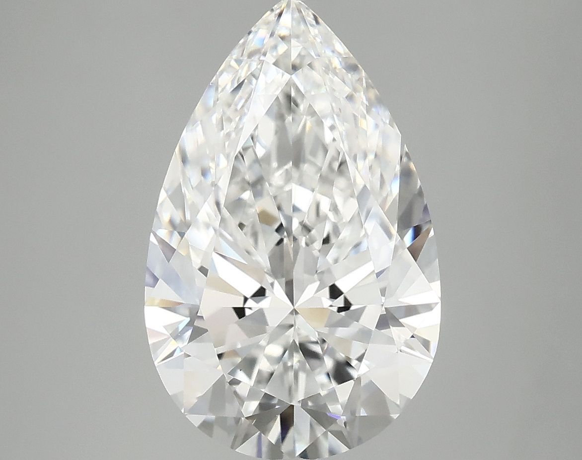 4.06 ct. pear Lab Grown Diamond front image