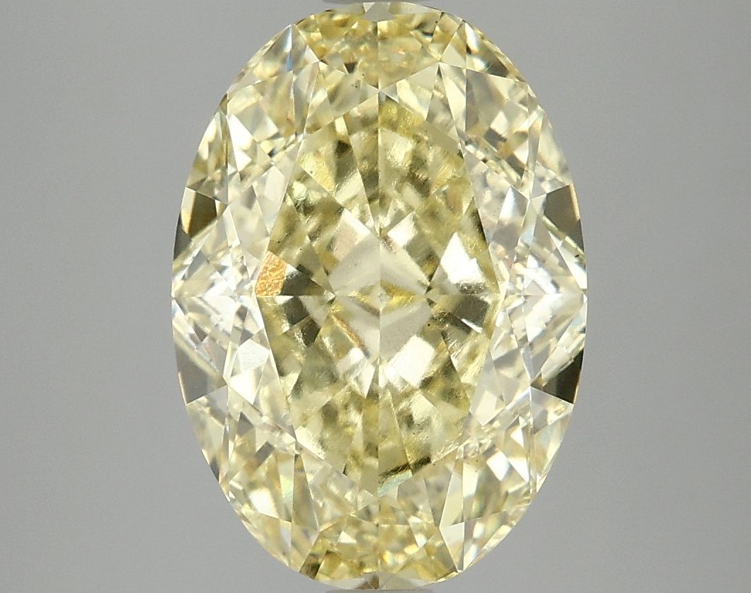 5.07 ct. oval Lab Grown Diamond front image