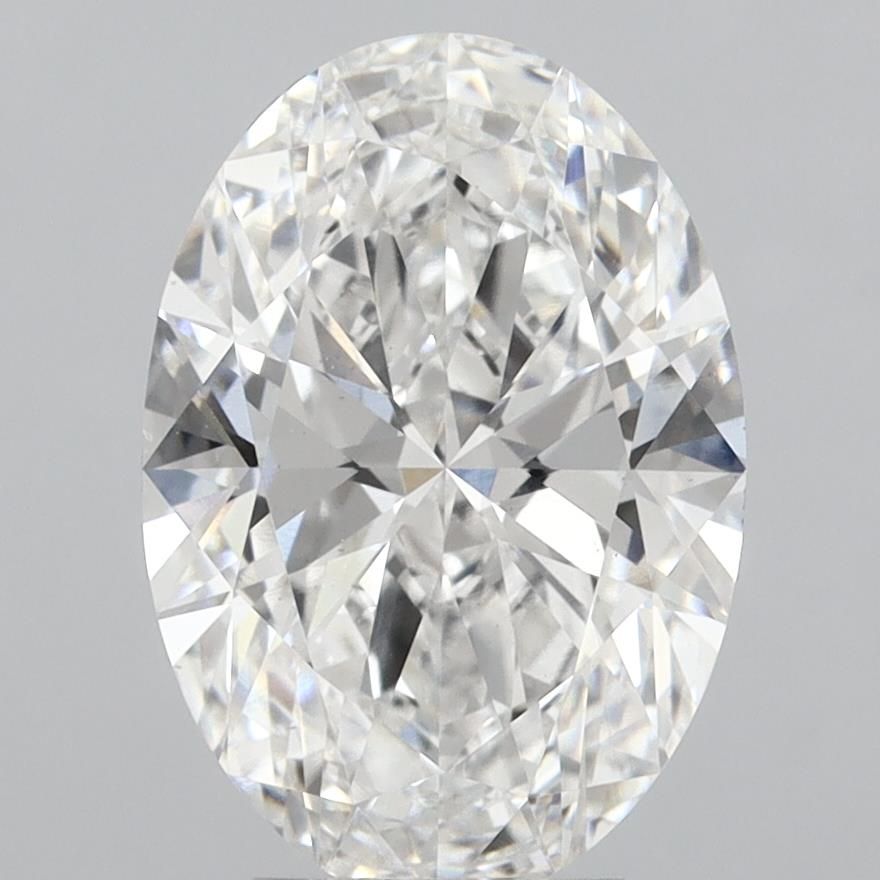 4.75 ct. oval Lab Grown Diamond front image