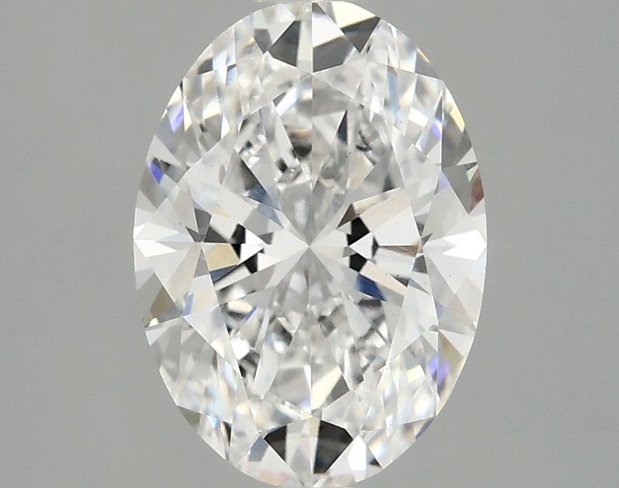 2.07 ct. oval Lab Grown Diamond front image