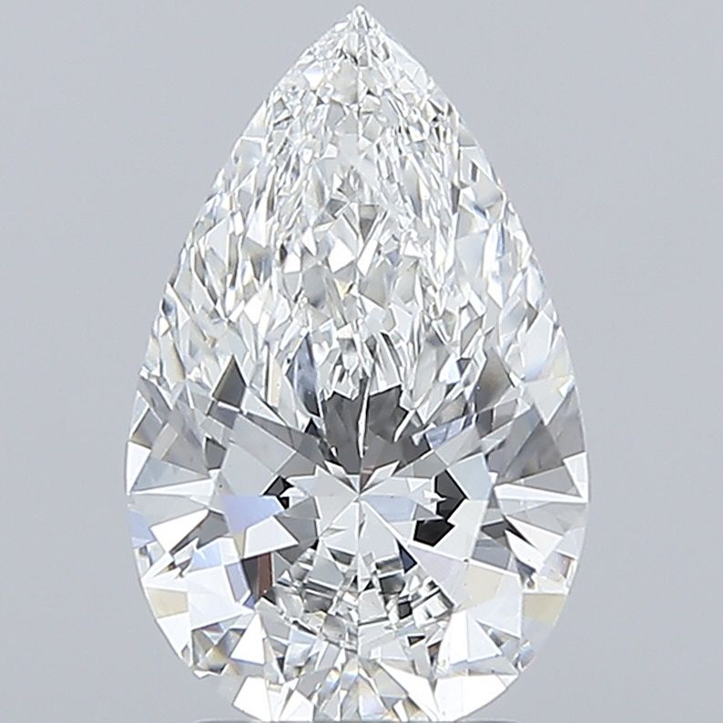 3.02 ct. pear Lab Grown Diamond front image
