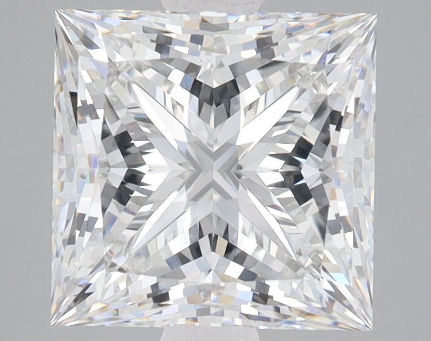 4.08 ct. princess Lab Grown Diamond front image