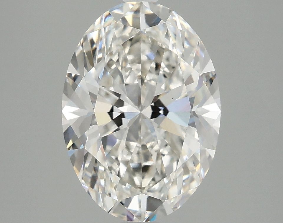 3.01 ct. oval Lab Grown Diamond front image