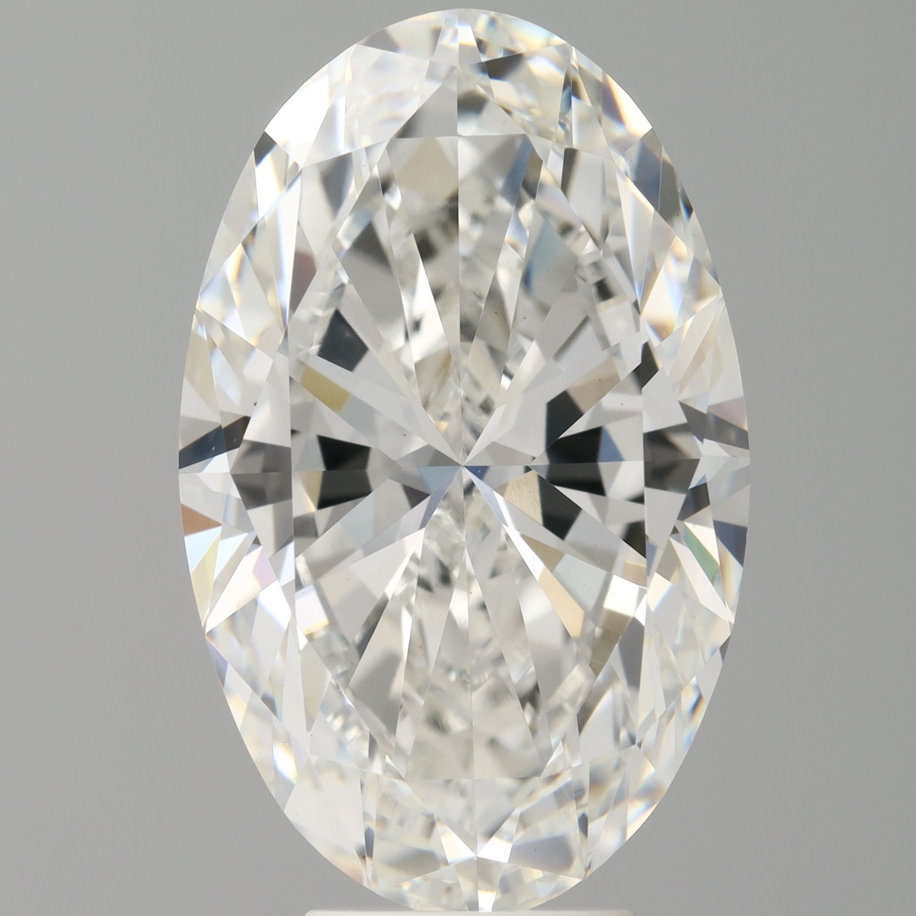7.02 ct. oval Lab Grown Diamond front image