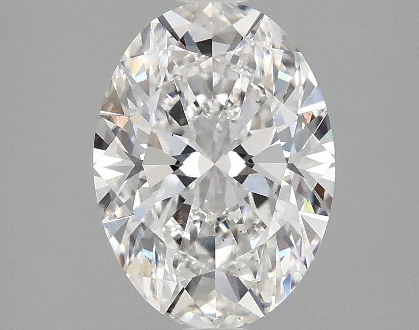 2.07 ct. oval Lab Grown Diamond front image