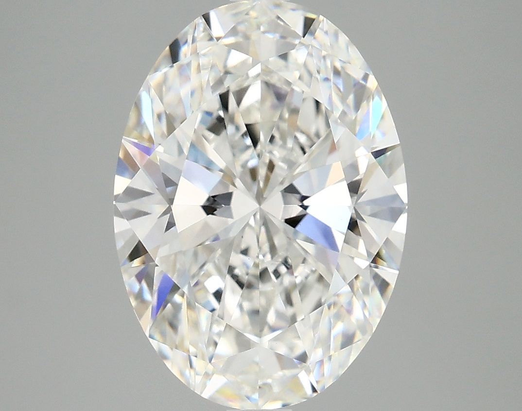 3.88 ct. oval Lab Grown Diamond front image