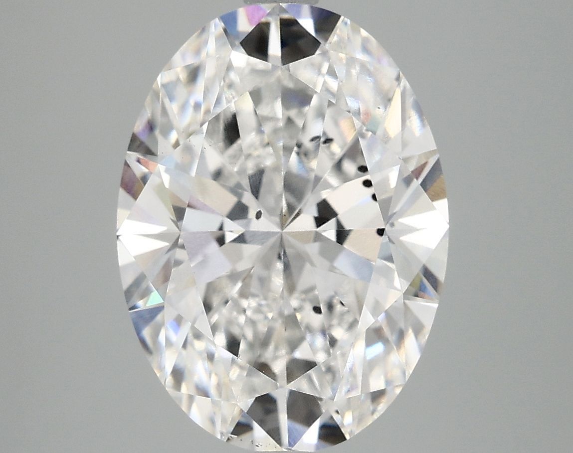 5.05 ct. oval Lab Grown Diamond front image