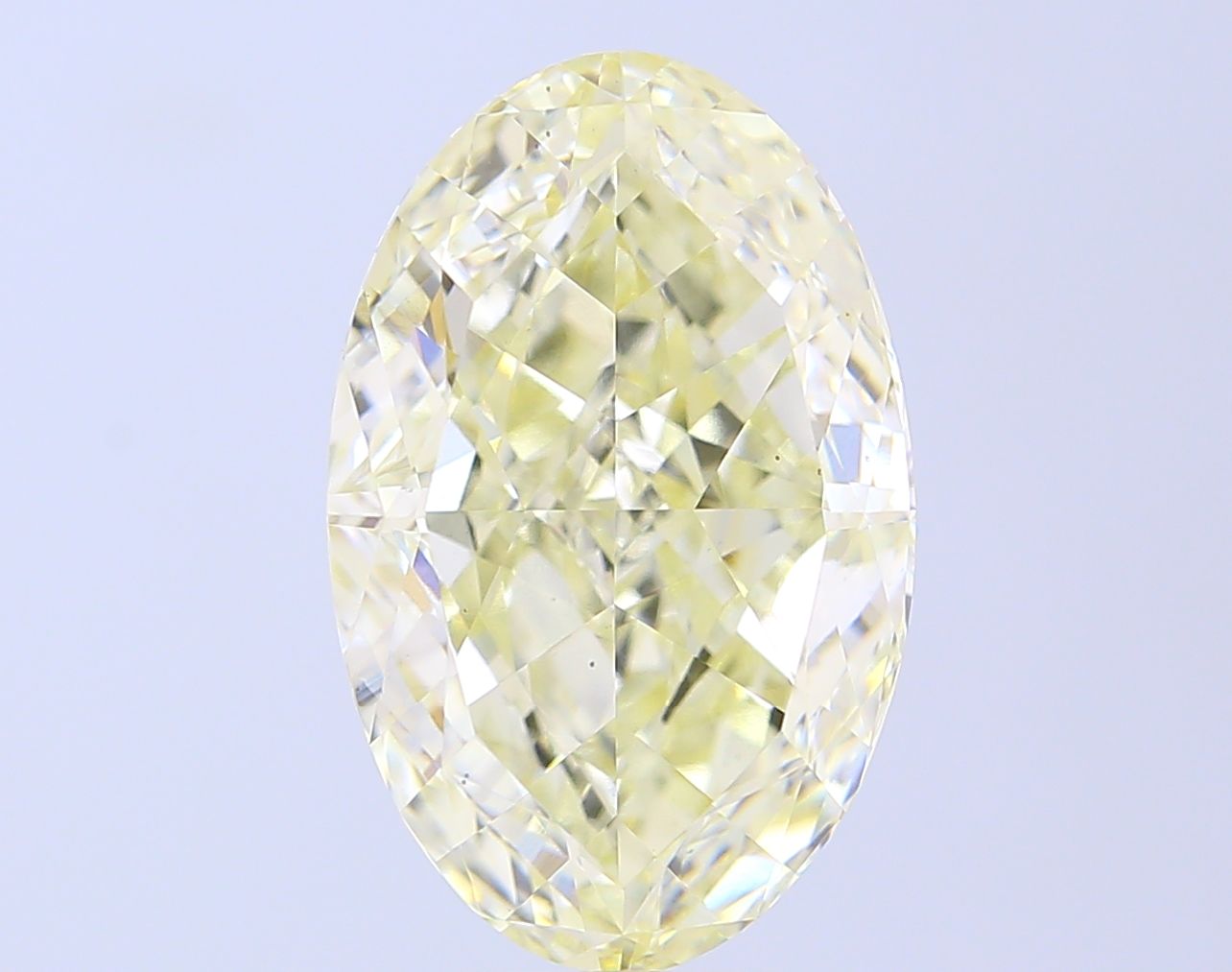 10.05 ct. oval Lab Grown Diamond front image