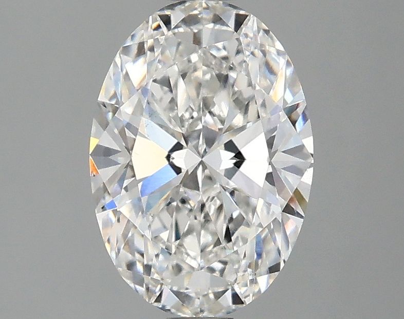 1.52 ct. oval Lab Grown Diamond front image
