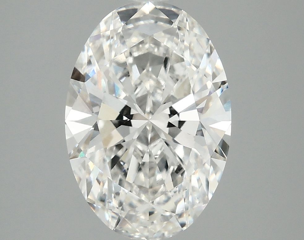 3.01 ct. oval Lab Grown Diamond front image