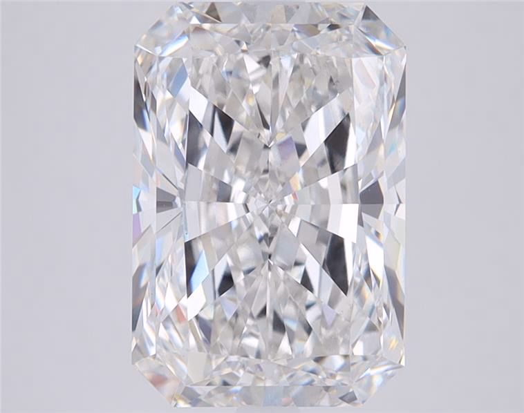 6.20 ct. radiant Lab Grown Diamond front image