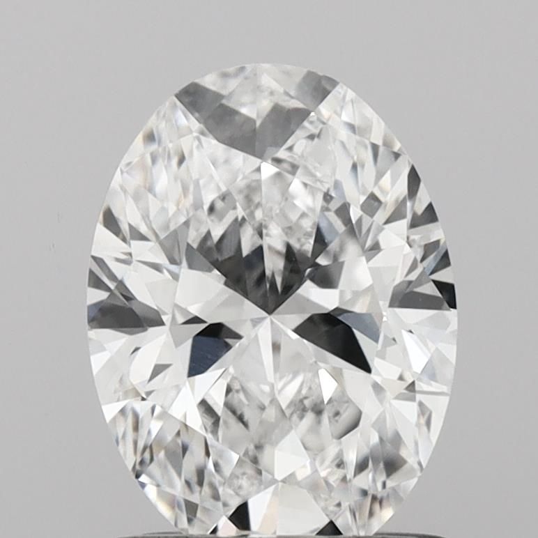1 ct lab-grown Oval Diamond