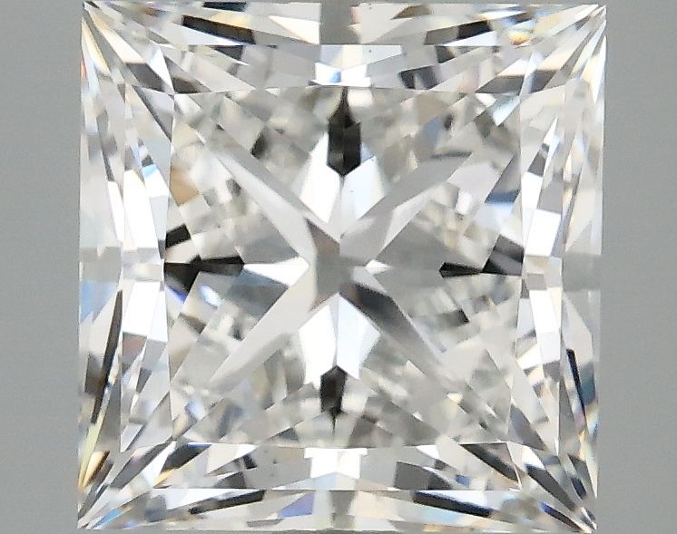 4.13 ct. princess Lab Grown Diamond front image