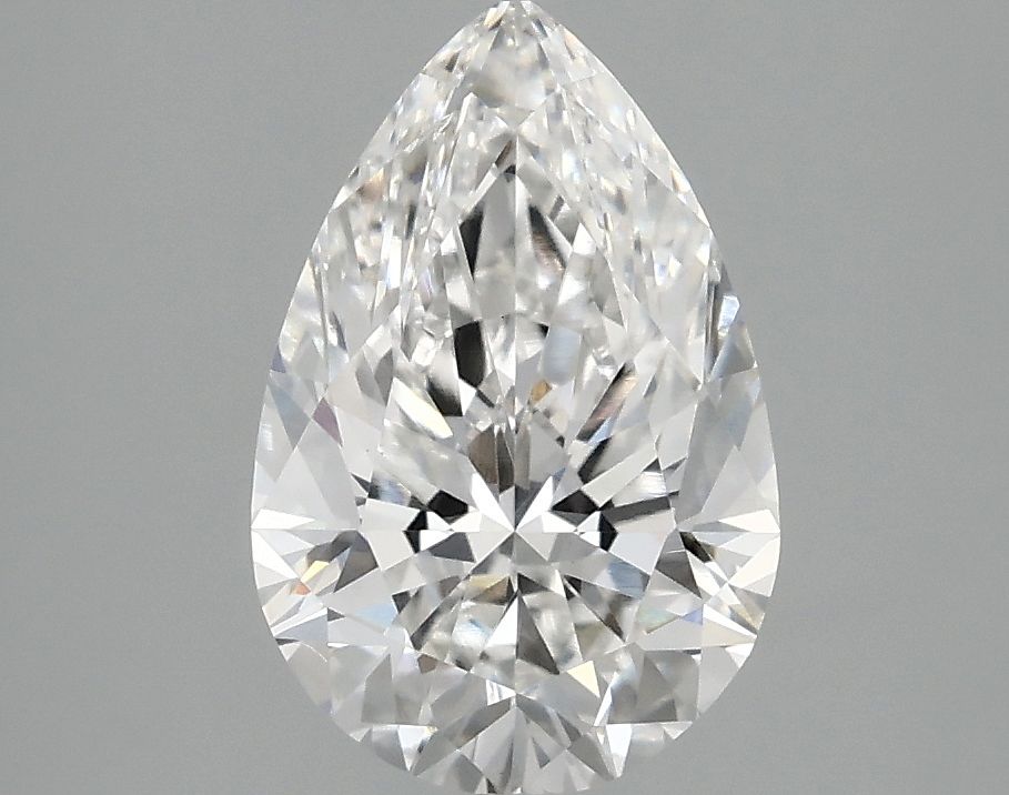 2.10 ct. pear Lab Grown Diamond front image