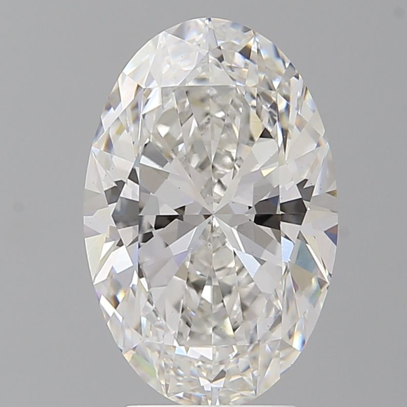 4.08 ct. oval Lab Grown Diamond front image
