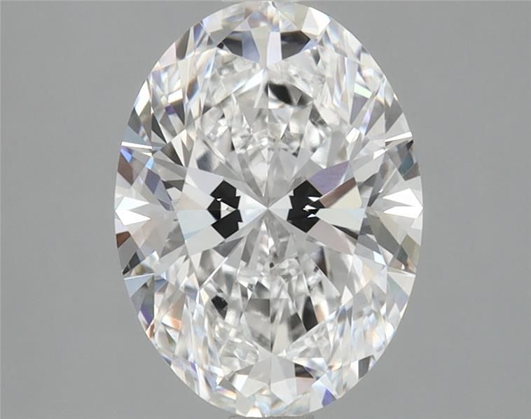 2.85 ct. oval Lab Grown Diamond front image