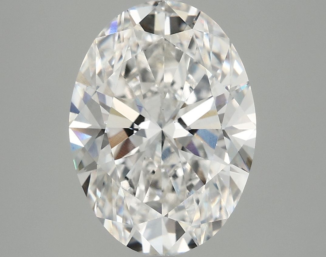 4.08 ct. oval Lab Grown Diamond front image