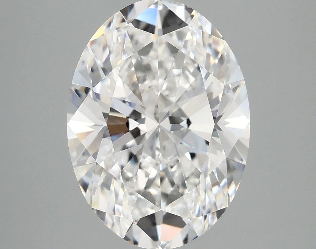 3.89 ct. oval Lab Grown Diamond front image