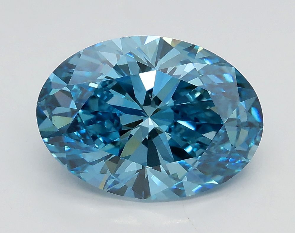 2.40 ct. oval Lab Grown Diamond front image