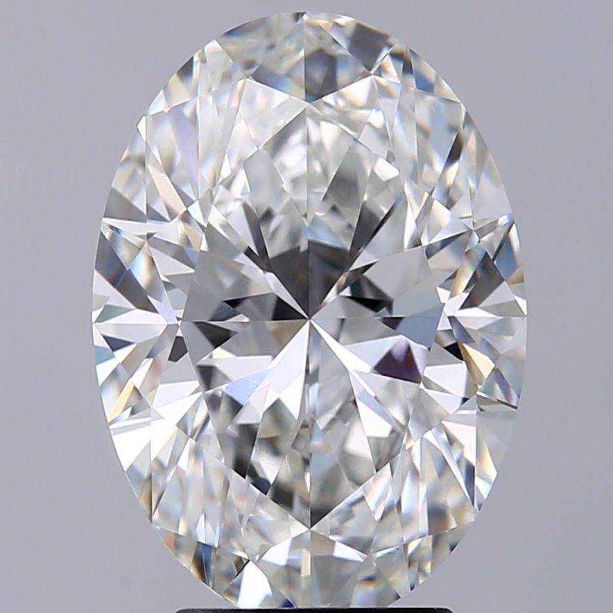 4.07 ct. oval Lab Grown Diamond front image