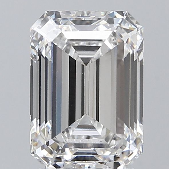4.43 ct. emerald Lab Grown Diamond front image