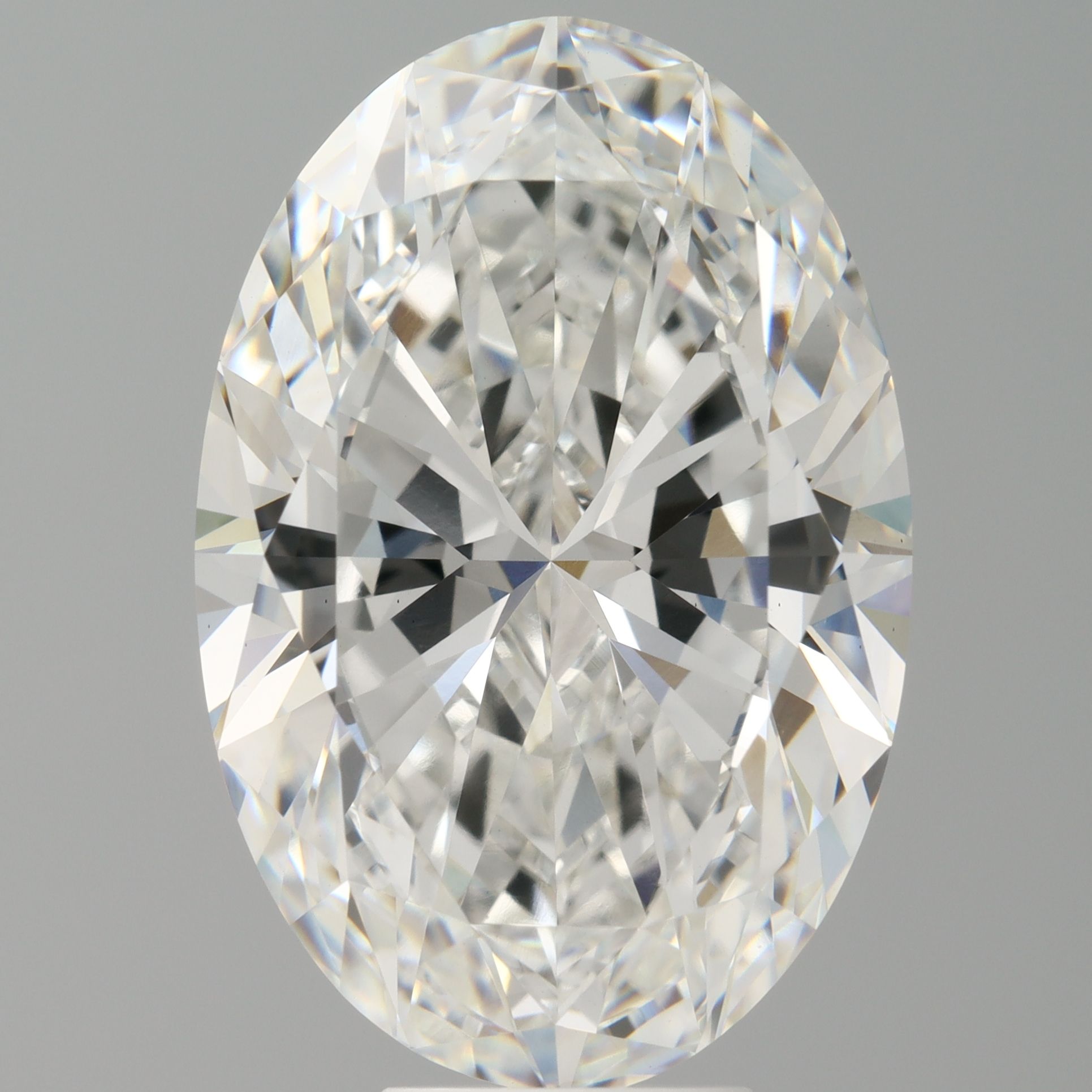 9.01 ct. oval Lab Grown Diamond front image