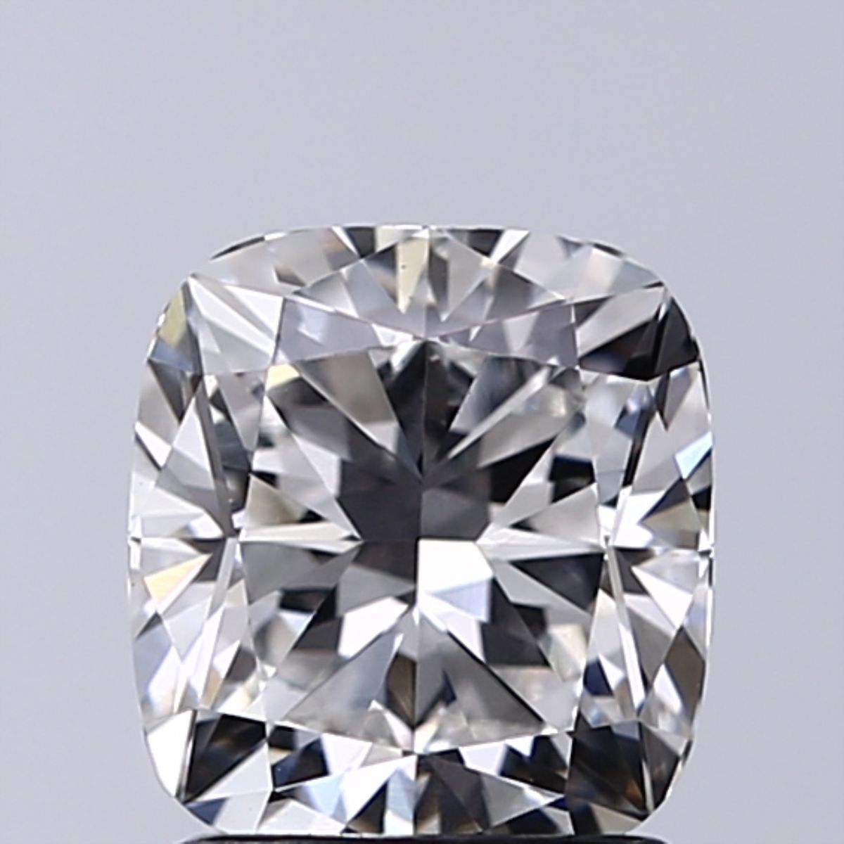 1.58 ct lab-grown Cushion brilliant Diamond