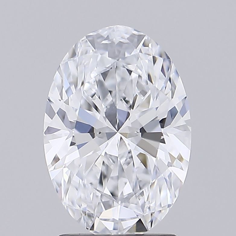 2.04 ct. oval Lab Grown Diamond front image