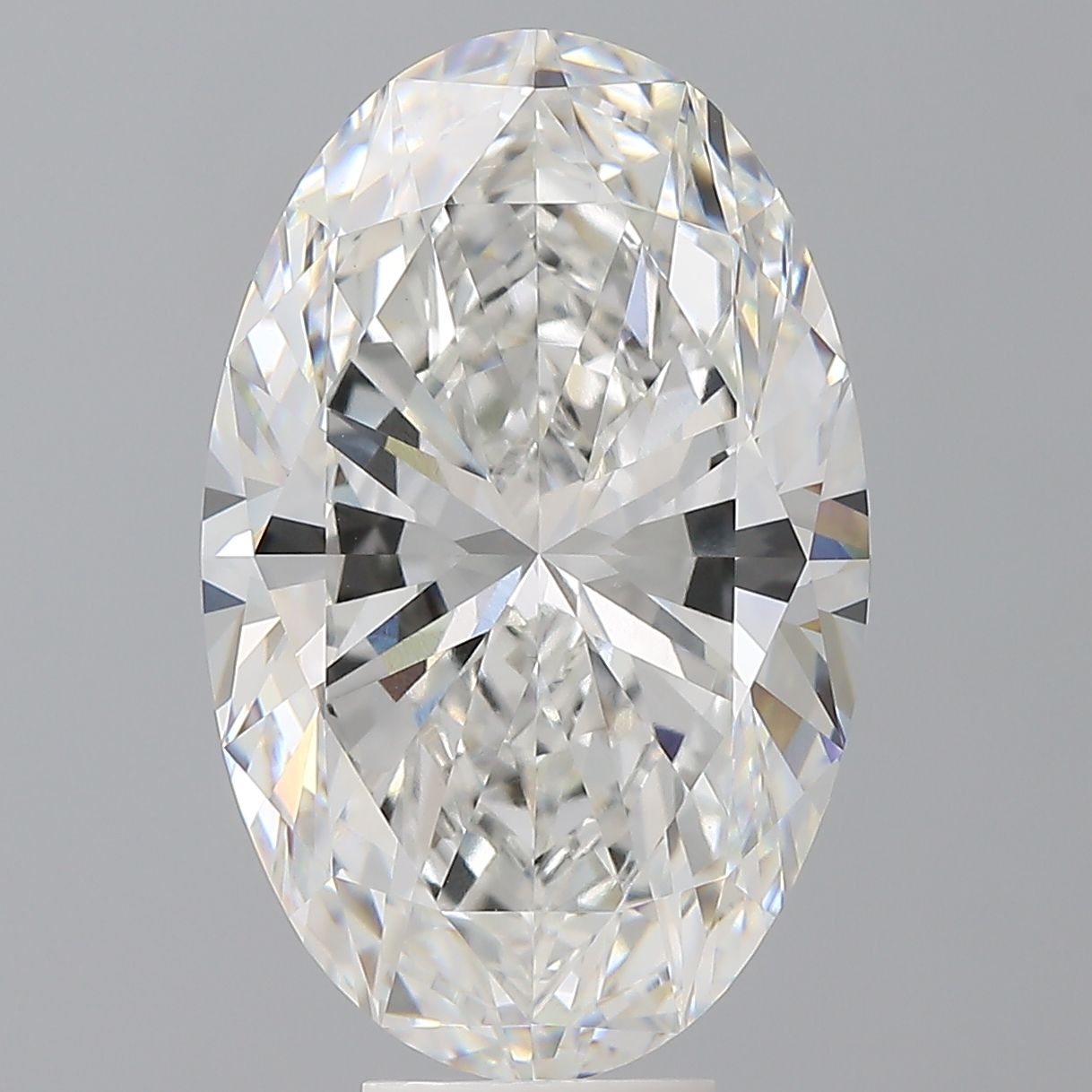 9.10 ct. oval Lab Grown Diamond front image