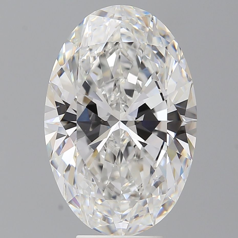 7.04 ct. oval Lab Grown Diamond front image