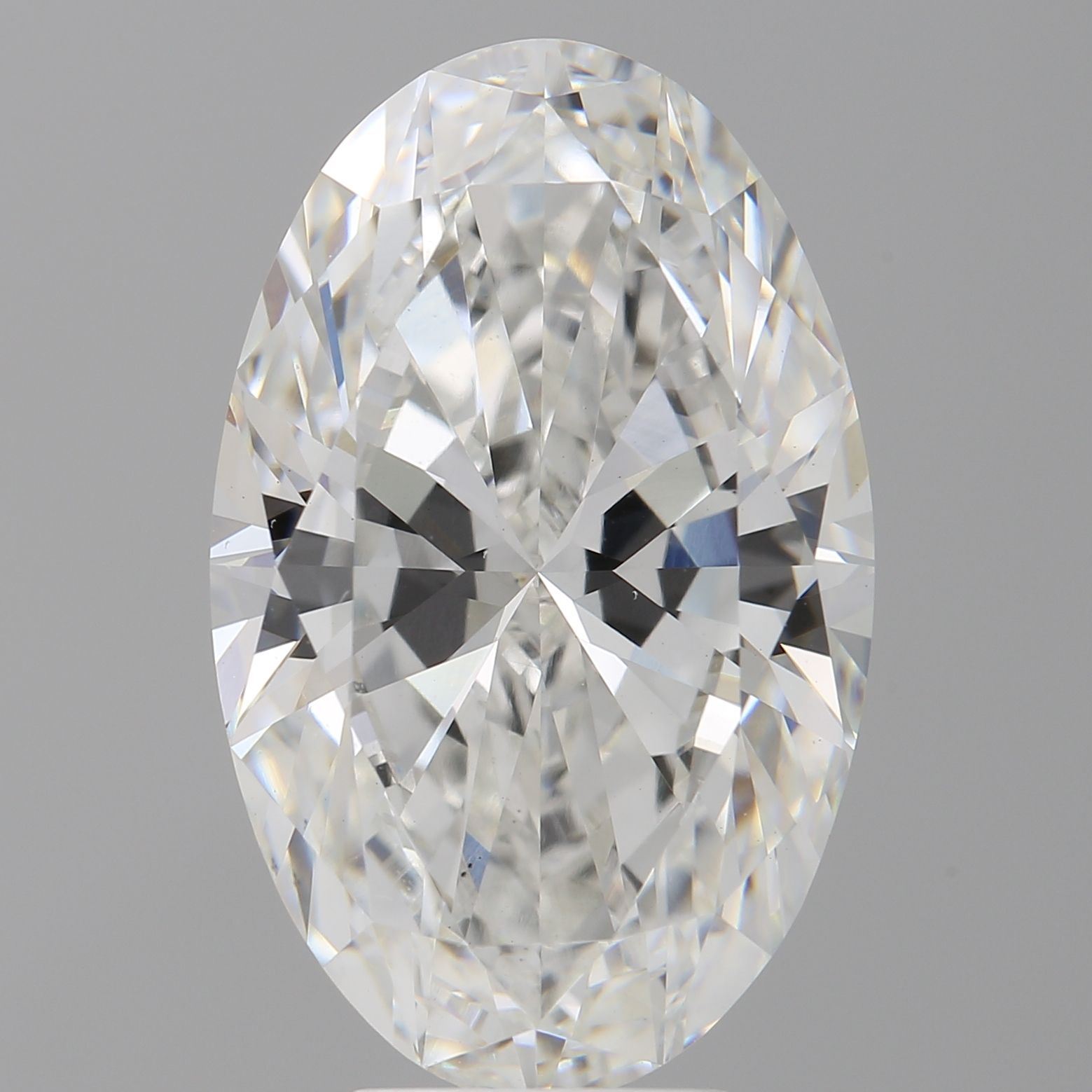 7.01 ct. oval Lab Grown Diamond front image