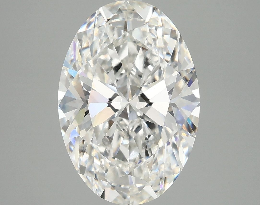 3.96 ct. oval Lab Grown Diamond front image
