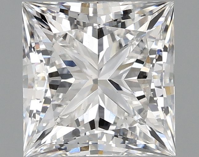 1.56 ct. princess Lab Grown Diamond front image