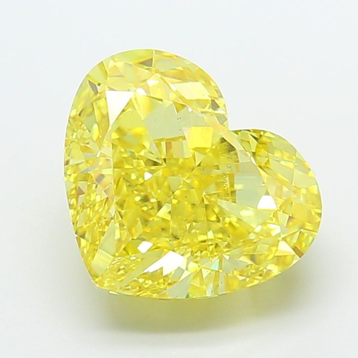 7.47 ct. heart Lab Grown Diamond front image