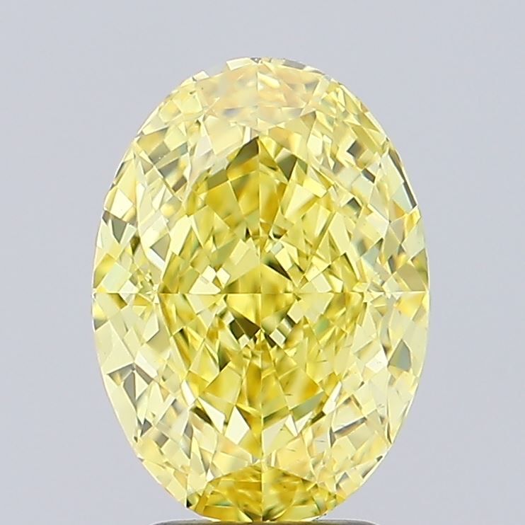 3.19 ct. oval Lab Grown Diamond front image